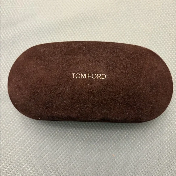 Tom Ford Black Glasses with Gold Accents